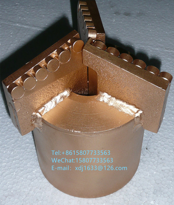 ذغال سنگ PDC کشیدن بیت با گواهی ISO 75mm 94mm 101mm قطر