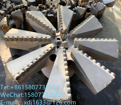 ذغال سنگ PDC کشیدن بیت با گواهی ISO 75mm 94mm 101mm قطر