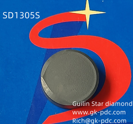درج های PDC هلویی شکل SD1305 برای مته های لنگر 30 میلی متری 32 میلی متری