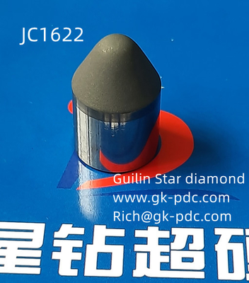 JC1625 PDC درج می کند , PDC انتخاب می کند برای مهندسی شمع دکل حفاری دوار