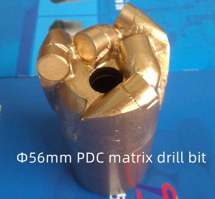 مته ماتریکس بدنه PDC دارای گواهی ISO با قطر 56 میلی متر برای حفاری سنگ