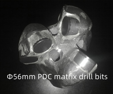 مته ماتریکس بدنه PDC دارای گواهی ISO با قطر 56 میلی متر برای حفاری سنگ