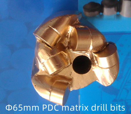 ماتریس گواهی ISO9001 بدنه مته PDC قطر 65 میلی متری استفاده در معدن زغال سنگ