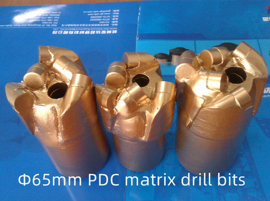 ماتریس گواهی ISO9001 بدنه مته PDC قطر 65 میلی متری استفاده در معدن زغال سنگ